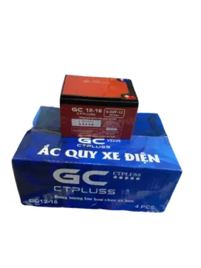 ẮC QUY XE ĐIỆN GC CTPLUS 6-DZF-12 (12V 12Ah)