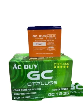 Ắc Quy GC CTPLUSS GC 12-35 (6-DZF-23) Công Nghệ Graphene