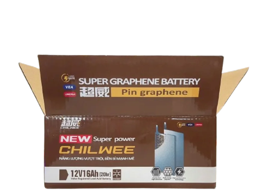Ắc quy Graphene CHILWEE 12V16Ah – Hiệu suất mạnh mẽ, tuổi thọ vượt trội